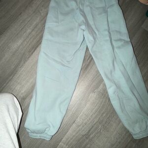 Aritzia aquamarine Sweatfleece Pants